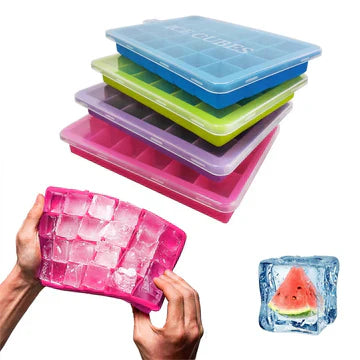15 cubic Ice tray with lid - Free Shipping
