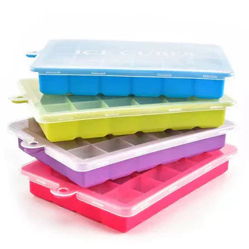 15 cubic Ice  tray with lid - Free Shipping