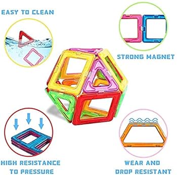 Magnetic Building Blocks Toy Set