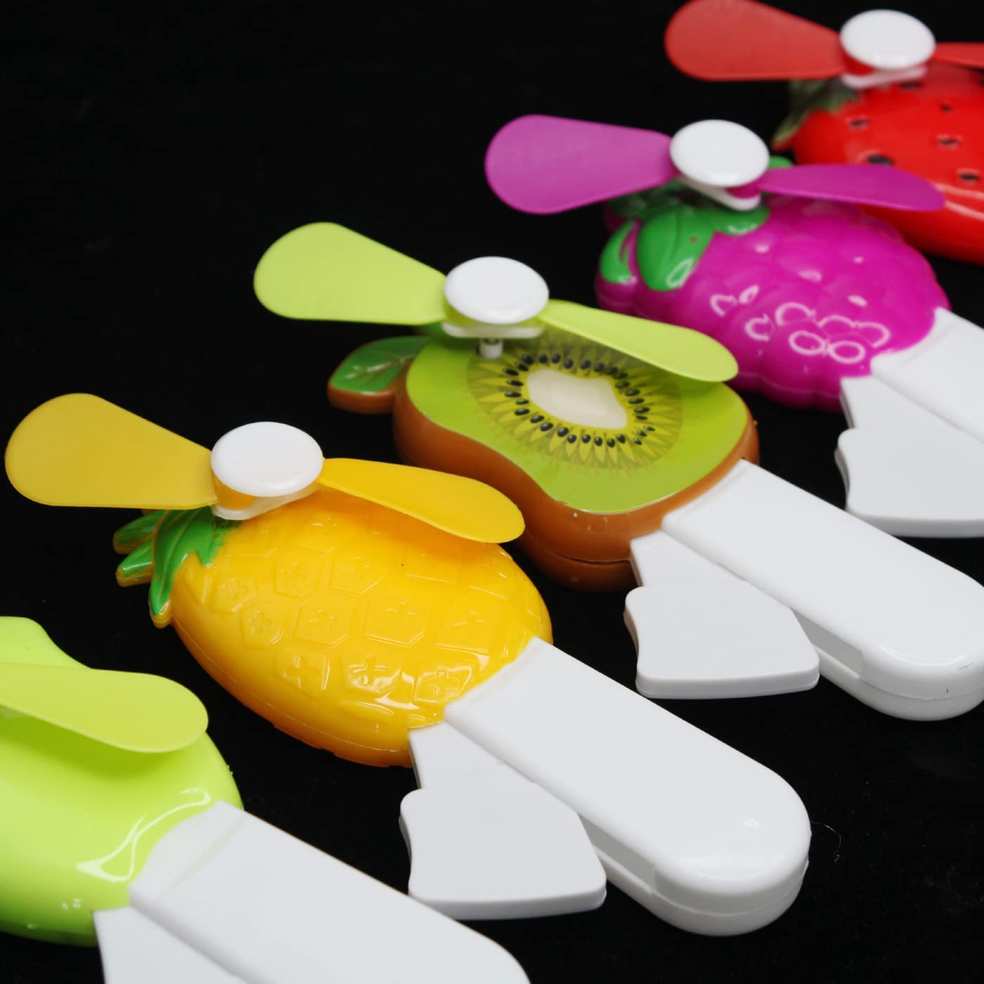 Fruit Shape Portable Fan Pack of 4