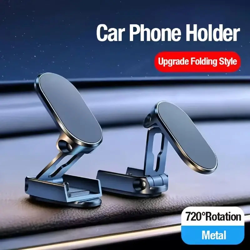 360-Degree Rotating Magnetic Stand for Phones