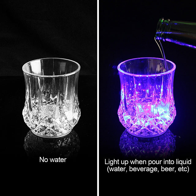 LED Glowing Flash Light Up Cups