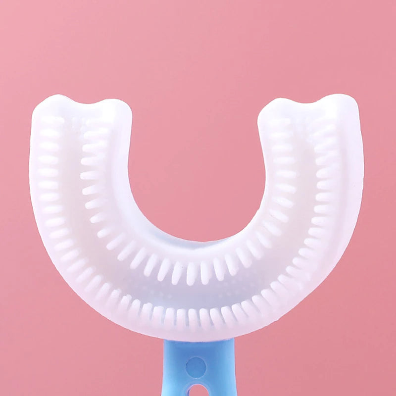 Pack of 2U Shaped Toothbrush for Children