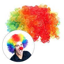 Colorful Curly Clown Wig – Funny Afro Costume Wig for Parties & Dress-Up