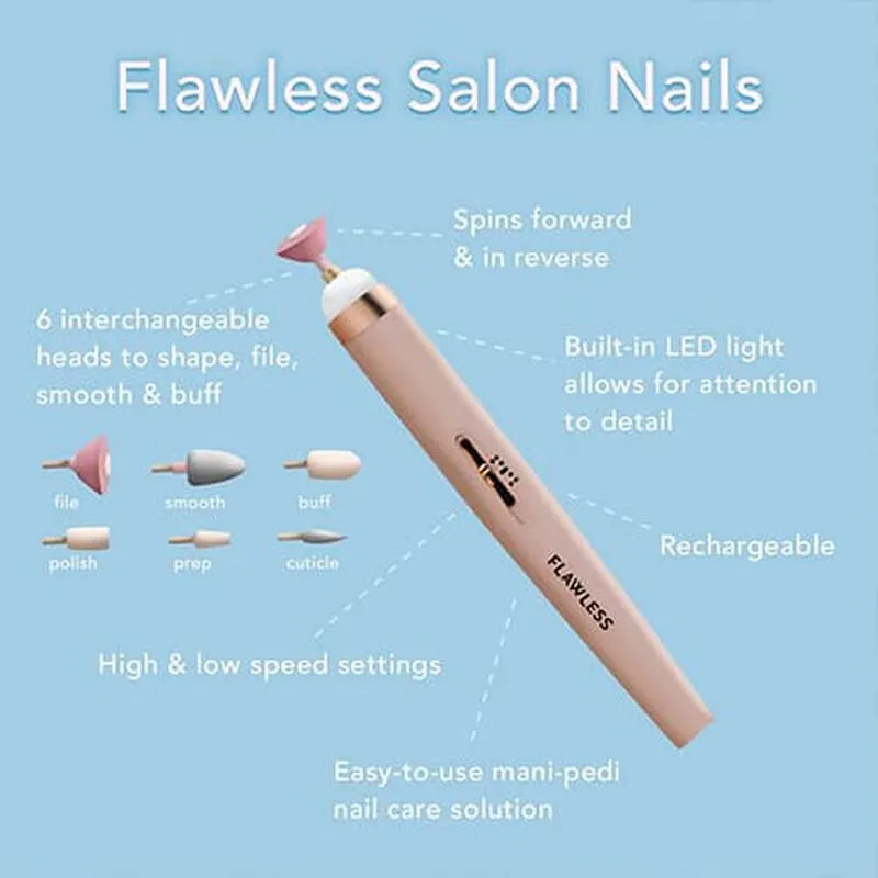 Professional Salon Nails Kit | DIY Manicure & Pedicure at Home