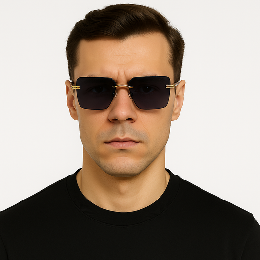 Black & Gold Sunglasses