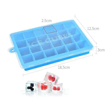 15 cubic Ice  tray with lid - Free Shipping