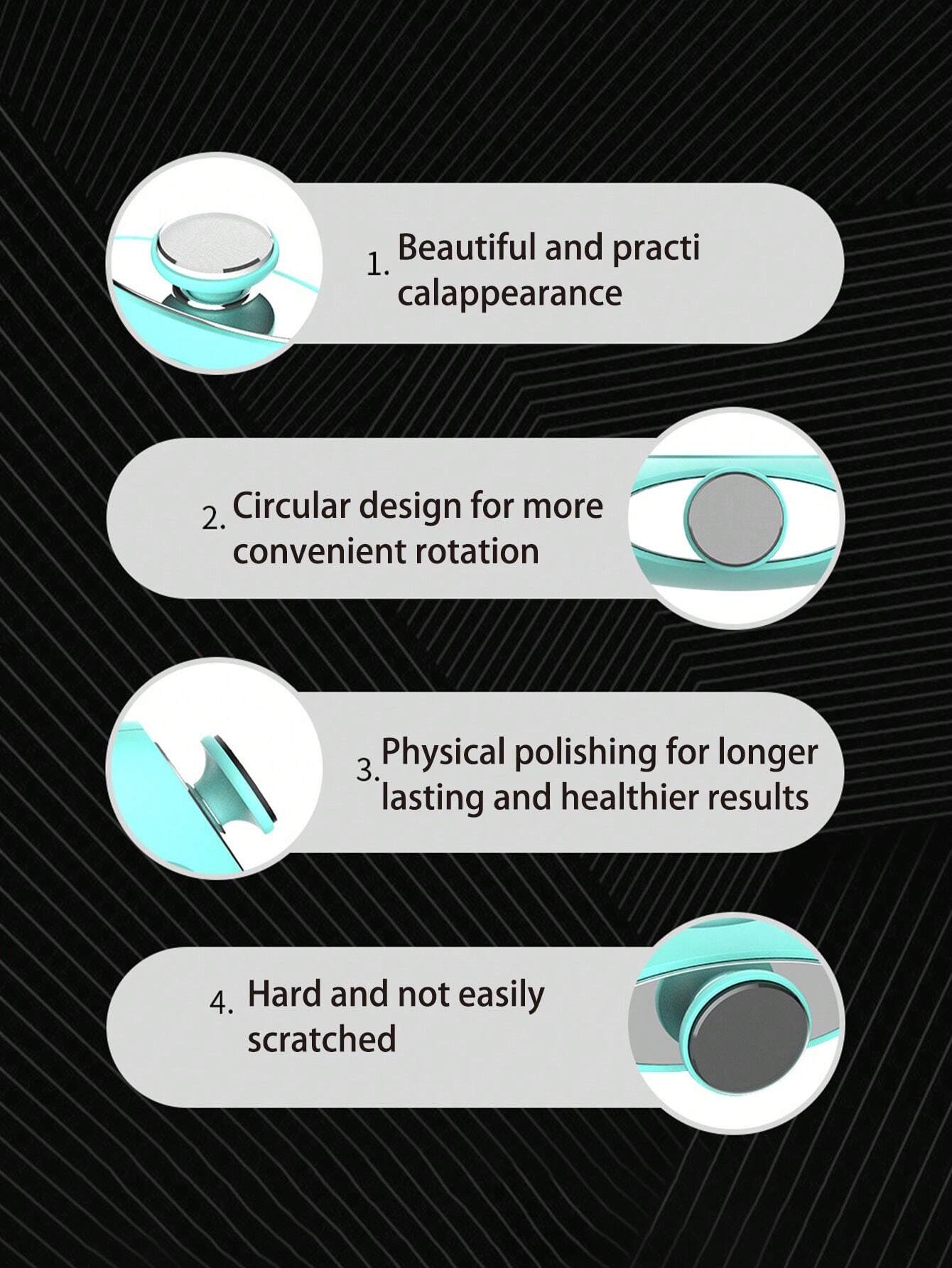 AquaGlow Portable Electric Nail Polisher – Smart, Safe & Easy Nail Care