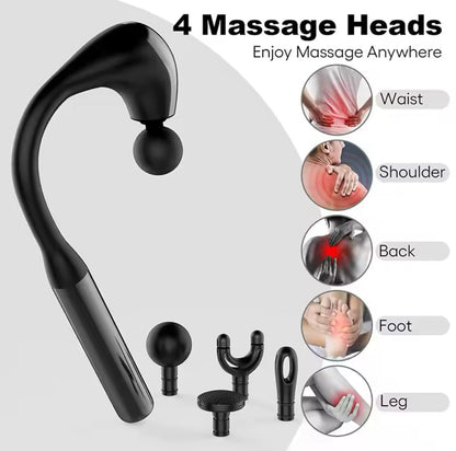 Long Handle Body Massager Gun
