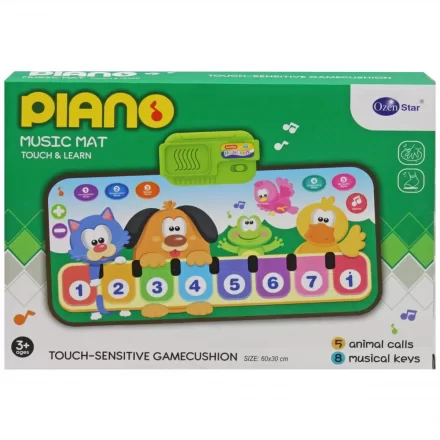 Piano Keyboard Play Mat Floor Music Mat