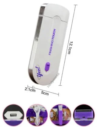 Finishing Touch Instant Hair Remover – Pain-Free Precision for Face & Body