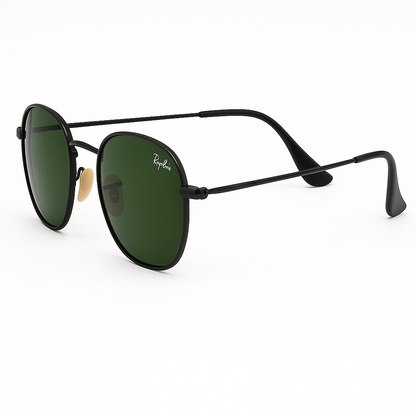 Luxury Green Gradient Aviator Sunglasses