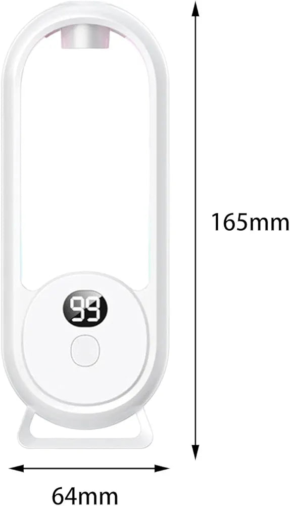 Wall Mounted Essential Oil Diffuser Rechargeable Timed Spray Digital Display Air Freshener