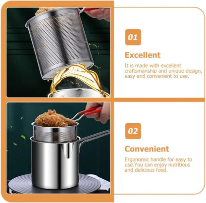 2 in 1 fryer and oil Filter