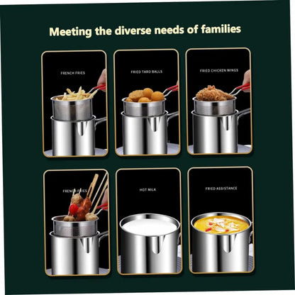 2 in 1 fryer and oil Filter