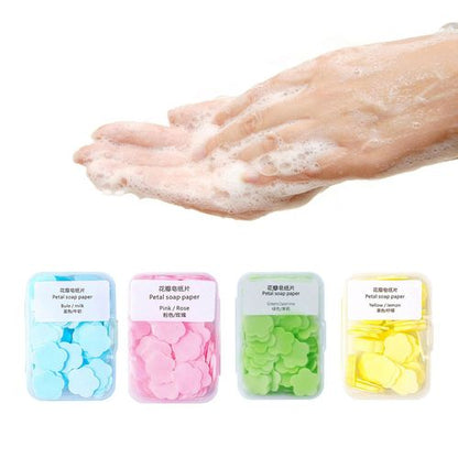 FLOWER PAPER SOAP