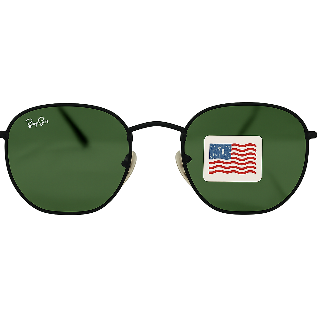 Luxury Green Gradient Aviator Sunglasses