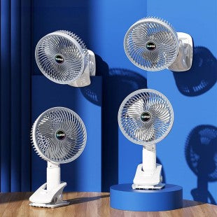 2 in 1 Reachargeable and Portable Table and Hand Fan