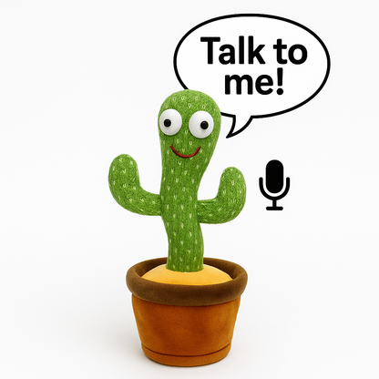 TALKING DANCING CACTUS TOY FOR KIDS