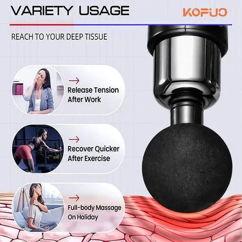 Portable Mini Muscle Massage - Gun-Handheld