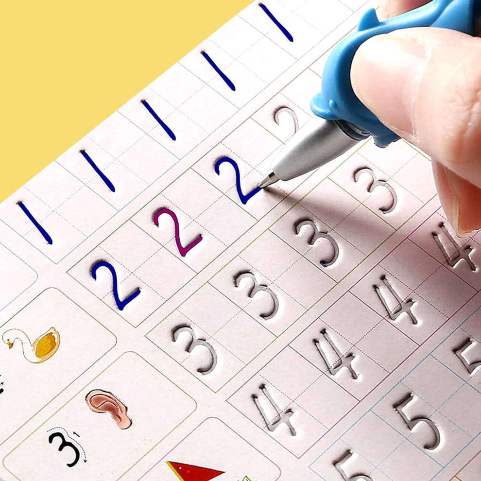 Magic Practice Book for Children -( Pack of 4 )