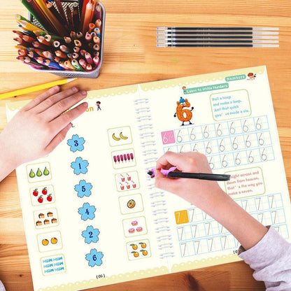 Magic Practice Book for Children -( Pack of 4 )