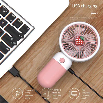 Summer Fruity Mini Handheld  - Portable Fan