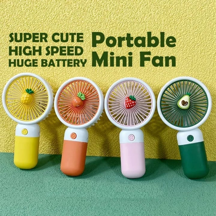 Summer Fruity Mini Handheld  - Portable Fan