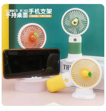 Summer Fruity Mini Handheld  - Portable Fan