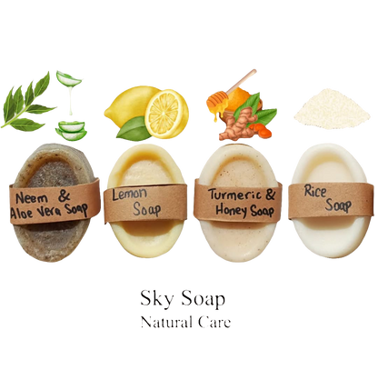 Organic Soap Pack (Set of 4)