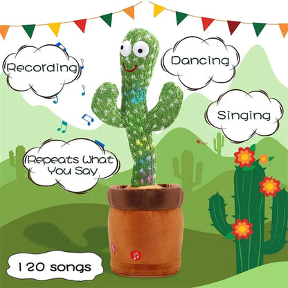 TALKING DANCING CACTUS TOY FOR KIDS