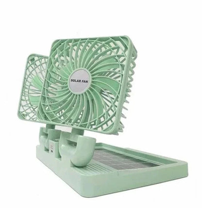 Dual Head Solar Fan