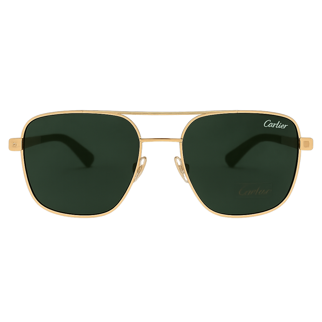 Classic Gold Arm Sunglasses UV Protection