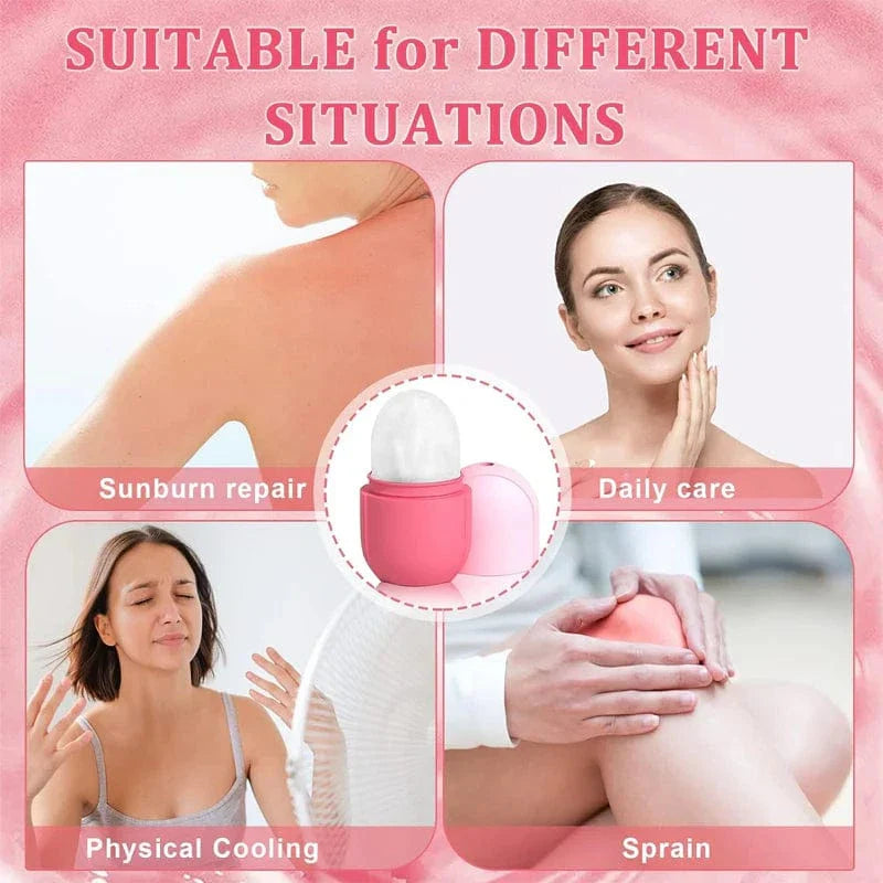 Silicone Face Ice Roller