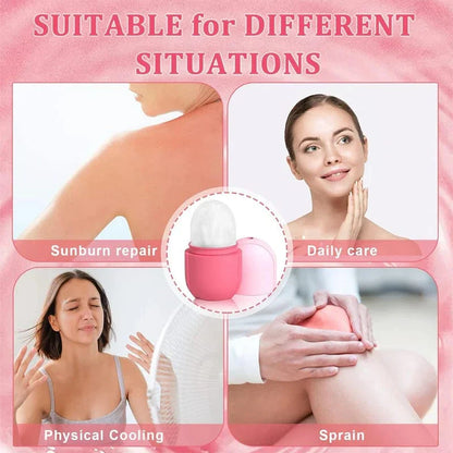 Silicone Face Ice Roller