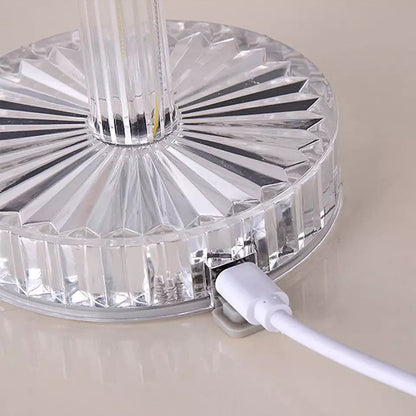 Luxury Crystal Glass Lamp