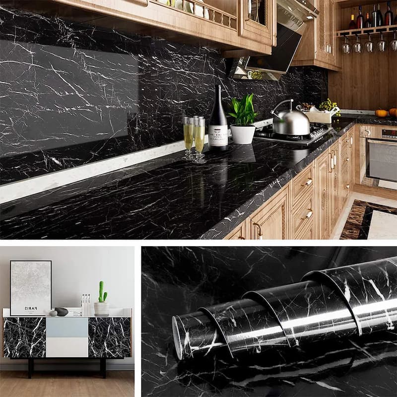 Pack of 4 Marble Sheet for Kitchen or Bathroom