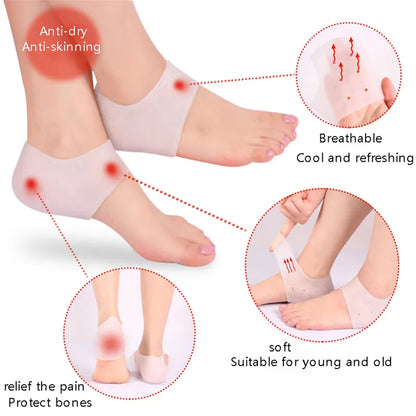 Silicone Half Heels